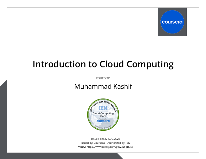 Intro to Cloud Computing